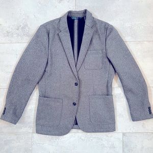 Mens Perry Ellis suit jacket coat blazer 42R Grey